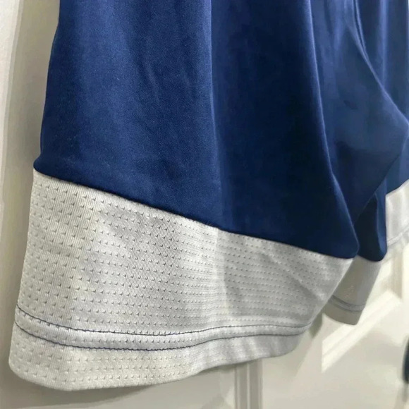 GUC Adidas youth size small. Boys 9-10 Aeroready navy and white athletic shorts - Picture 6 of 9